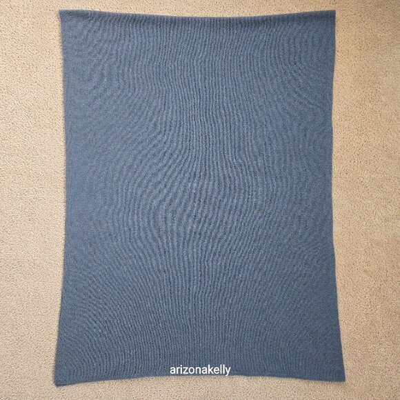 Margaret O'Leary Accessories - NWOT Margaret O'Leary Cashmere Scarf Greyish Blue